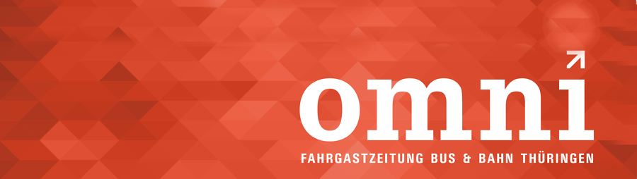 Banner Fahrgastzeitschrift omni Banner Fahrgastzeitschrift omni