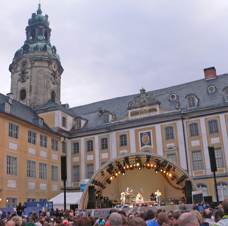 Rudolstadt Festival  Konzerte auf der Heidecksburg