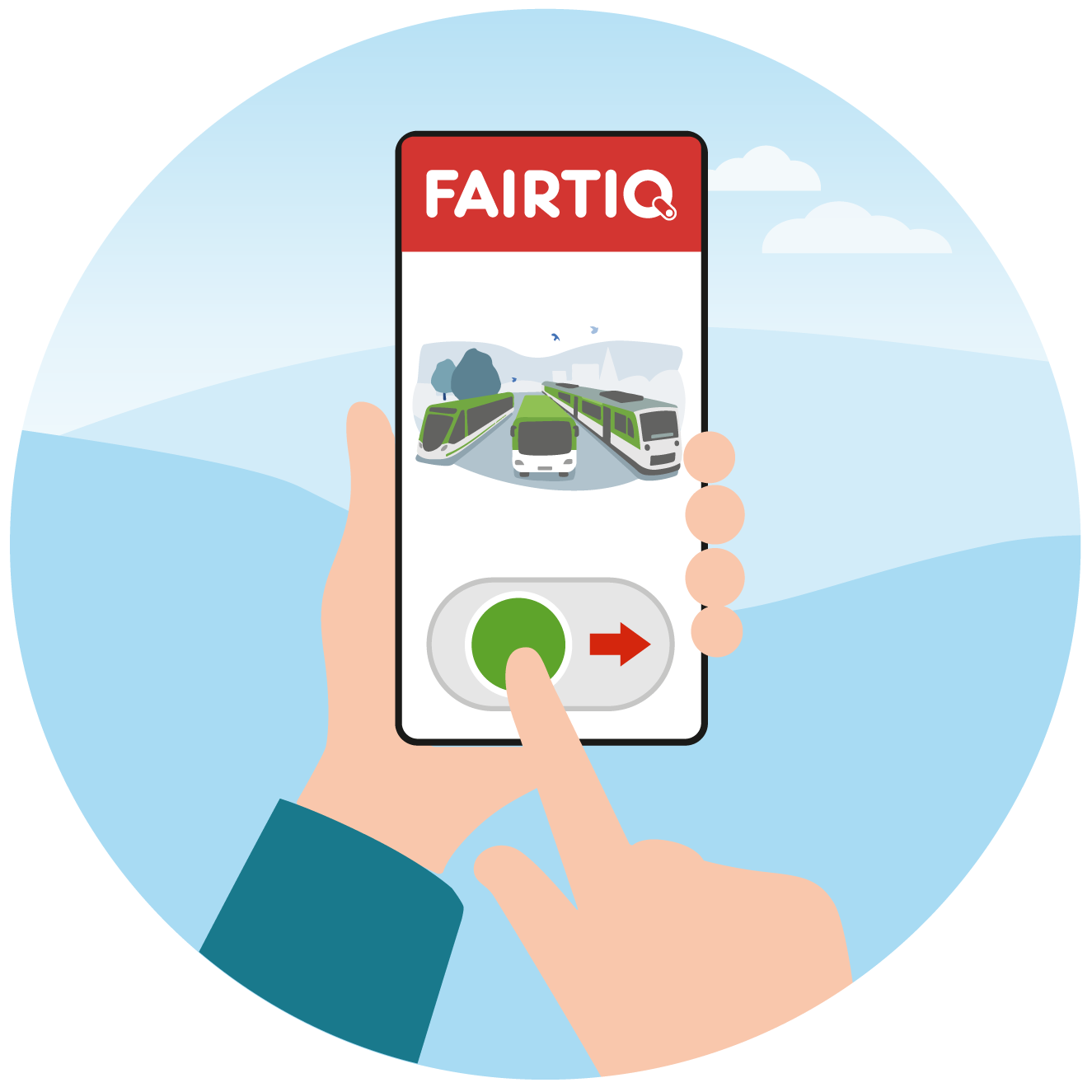 Fairtiq-App  Mit Fairtiq durch den Verbund