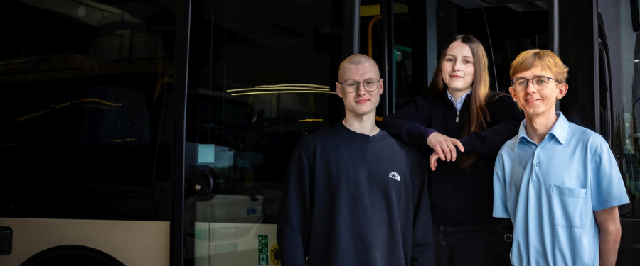 Auszubildende der KomBus