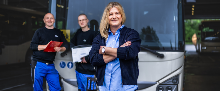 Berufskraftfahrer der KomBus GmbH